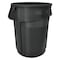 Rubbermaid Commercial BRUTE 44 gal Round Heavy Duty Plastic Can, Black, None, Plastic, Not Applicable FG264360BLA - alternate 1