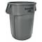 Rubbermaid Commercial BRUTE 44 gal Round Heavy Duty Plastic Can, Gray, None, Plastic FG264360GRAY - alternate 1