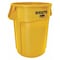 Rubbermaid Commercial BRUTE 44 gal Round Heavy Duty Plastic Can, Yellow, None, Plastic, Not Applicable FG264360YEL - alternate 1
