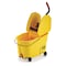 Rubbermaid Commercial 11 gal WaveBrake Down Press Mop Bucket and Wringer, Yellow, Polypropylene FG757688YEL - alternate 1