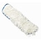 Rubbermaid Commercial 18 in L Flat Dust Mop, Hook-and-Loop Connection, Pad End, White, Microfiber FGQ80500WH00 - alternate 1