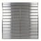 Dayton 48 in 51"H-W 5.75"L Alu Wall Exhaust Shutter, 48-1/2 in x 48-1/2 in, Aluminum 2FTX3 - alternate 3