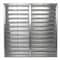 Dayton 48 in 51"H-W 5.75"L Alu Wall Exhaust Shutter, 48-1/2 in x 48-1/2 in, Aluminum 2FTX3 - alternate 2