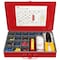 3M Wire Connector & Terminal Kit, 10 AWG, 600 V, Vinyl Insulated, Red, Crimp Termination Only STK-1 - alternate 1