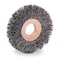 Weiler Crimped Wire Wheel Wire Brush, Arbor, 3" 93026 - alternate 2