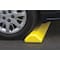 Zoro Select Parking Curb, 72 x 4 x 8 In, Black/Yellow 1790BLKX - alternate 2