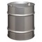 Zoro Select Closed Head Transport Drum, 304 Stainless Steel, 20 gal, Unlined, Silver ST2003 - alternate 1