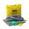 Brady Spill Kit, 5 gal Volume Absorbed per Kit, Bag, Yellow SKO-PP - alternate 8