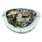 Se-Kure Half Dome Mirror, Acrylic, 36 in, No Backing, Round, 180  Degrees Viewing Angle ONV-SR-180-36 - alternate 1
