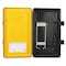 Allegro Industries SCBA Wall Cabinet, Plastic, 20 in W x 32 1/2 in H x 13 in D, Black/Yellow 4100 - alternate 2