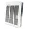 Dayton Recessed Wall-Mount Electric Heater, Fan Forced, 208/240V AC, 18-1/4 in H x 14-5/8 in W x 3-7/8 in D 3UG56 - alternate 2
