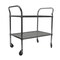 Zoro Select Wire Cart, 2 Shelf, 36x18x39, Chrome 2HDD2 - alternate 2
