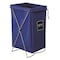 Royal Basket Trucks Open Top, Vinyl, Hamper Bag, Blue G00-BBX-HBN - alternate 2