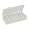Westward Adjustable Compartment Box with 3 to 18 compartments, Plastic, 1-3/8" H x 9 in W 2HFR3 - alternate 1