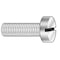 Zoro Select #6-32 x 1/2 in Slotted Fillister Machine Screw, Zinc Plated Steel, 100 PK MSCI0-600500-100BX - alternate 1
