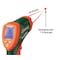 Extech Infrared Thermometer, Convergence Laser Sighting Adjustable 0.10 to 1.00, Backlit LCD 42512-NIST - alternate 2