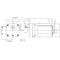 Dayton AC Gearmotor, 160 in-lb Max. Torque, 4.6 RPM Nameplate RPM, 115/230V AC Voltage, 1 Phase 2H604 - alternate 2