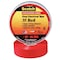 3M ElectricalTape, Red, 6-5/8ydL, 1/2inW, PK100 35-RED-1/2X20FT - alternate 1