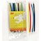 3M Heat Shrink Tube, Thin Wall, 2:1 I.D. Shrink Ratio, 0.5 in I.D. Before Shrinking, Red, 4 ft, 100 PK FP301-1/2-48"-RED-100 PCS - alternate 1