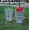 Rubbermaid Commercial Street Basket 45 gal Round Outdoor Can, Black, None, Steel, Not Applicable FGSBR52BK - alternate 2
