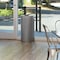 Rubbermaid Commercial Half Rounds 12 gal Half-Round Indoor Metal Can, Silver Metallic, None, Steel, Not Applicable FGSH12EPLSM - alternate 2