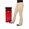 Rubbermaid Commercial Defender 6-1/2 gal Square Step-On Can, Red, Foot Pedal, Steel, 12 in FGST12EPLRD - alternate 2