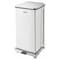 Rubbermaid Commercial Defender 6-1/2 gal Square Step-On Can, Stainless Steel, Foot Pedal, Stainless Steel, 12 in FGST12SSPL - alternate 1