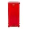Rubbermaid Commercial Defender 13 gal Square Step-On Can, Red, Foot Pedal, Steel, 15 in FGST24EPLRD - alternate 5