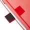 Rubbermaid Commercial Defender 13 gal Square Step-On Can, Red, Foot Pedal, Steel, 15 in FGST24EPLRD - alternate 3