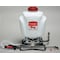 Chapin 4 gal Backpack Sprayer, Poly, 48 in L Hose, 18 in L Wand, Cone/ Fan Nozzle Spray Pattern, 90 psi Max 61800 - alternate 2