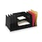 Zoro Select File Holder, Black, Steel, 21 1/2 in W, 11 in L, 8 3/4 in H, 9 Number of Compartments 2KEK9 - alternate 2