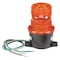 Federal Signal Warning Light, Amber, Steady Burn LED, 24V DC, Not Applicable FPM, 3 1/8 in Dia., T-Mount LP3TL-024A - alternate 1