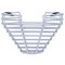 Safety Technology International Smoke Detector Guard, Steel, Surface Mount, 8 1/4 in W x 8 1/4 in H x 6 in D, White STI-9610 - alternate 3