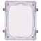 Safety Technology International Audible and Strobe Guard, Polycarbonate, Surface Mount, 6 1/2 in W x 8 1/2 in H x 5 3/4 in D, Clear STI-1221D - alternate 4