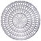 Safety Technology International Smoke Detector Guard, Polycarbonate, Flush Mount, 9 in W x 9 in H x 3 3/4 in D, Clear STI-8100 - alternate 4
