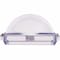 Safety Technology International Audible and Strobe Guard, Polycarbonate, Flush Mount, 6 1/2 in W x 8 1/2 in H x 4 in D, Clear STI-1221E - alternate 4