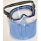 Kleenguard Goggles with Face Shield, V90, Anti-Fog Coating, Clear Lenses, Blue Frame, Blue Shield, Unisex 18629 - alternate 8