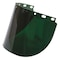 Fibre-Metal By Honeywell Face Shield Visor, Green Visor, 8" Height, Uncoated Lens, Green 4178IRUV5 - alternate 1