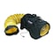 Allegro Industries Confined Space Fan, Black/Yellow, 12" W 9535-12 - alternate 1