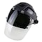 Sellstrom Ratchet Face Shield Assembly, Clear Visor, Polycarbonate, Ratchet Suspension, Anti-Fog Lens, Black S32161 - alternate 2