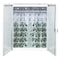 Sellstrom Eyewear Germicidal Cabinet, Case with Door, Steel, 32 in H x 24 1/2 in W x 9 1/2 in D, White S90494 - alternate 1