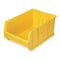 Quantum Storage Systems Storage Bin, Polypropylene/Polyethylene, Yellow, 11 in H, 16 1/2 in W, 29 7/8 in L QUS974YL - alternate 1
