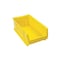 Quantum Storage Systems Storage Bin, Polypropylene/Polyethylene, Yellow, 11 in H, 16 1/2 in W, 29 7/8 in L QUS974YL - alternate 3