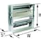 Dayton Volume Control Damper, 15-3/4"W, 15-3/4"H 2LRY8 - alternate 4