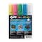 Expo Wet Erase Markers, Blue, Bright Green, Bright Pink, Bright Yellow, White, Chisel Tip, Capped, 5 PK 14075 - alternate 2