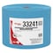 Wypall WypAll Oil, Grease & Ink Cloths (33241), Jumbo Roll, Lint-Free, Blue 717 Sheets/Roll, 1 Roll/Case 33241 - alternate 1