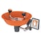Guardian Equipment Plumbed Eyewash, Wall Mount, Plumbed, 7 in H., 15 2/3 in W G1814P - alternate 1