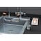Guardian Equipment Plumbed Eyewash, Counter Mount, Plumbed, 8 1/4 in H., 17 5/12 in W G1806 - alternate 1