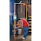 Guardian Equipment Shower with Eyewash, Floor Mount, Plastic Bowl, Galvanized Steel Pipe, Orange G1902P - alternate 3