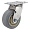 Zoro Select Swivel Plate Caster, 600 lb., Delrin P21SX-RP060D-14-AM - alternate 1